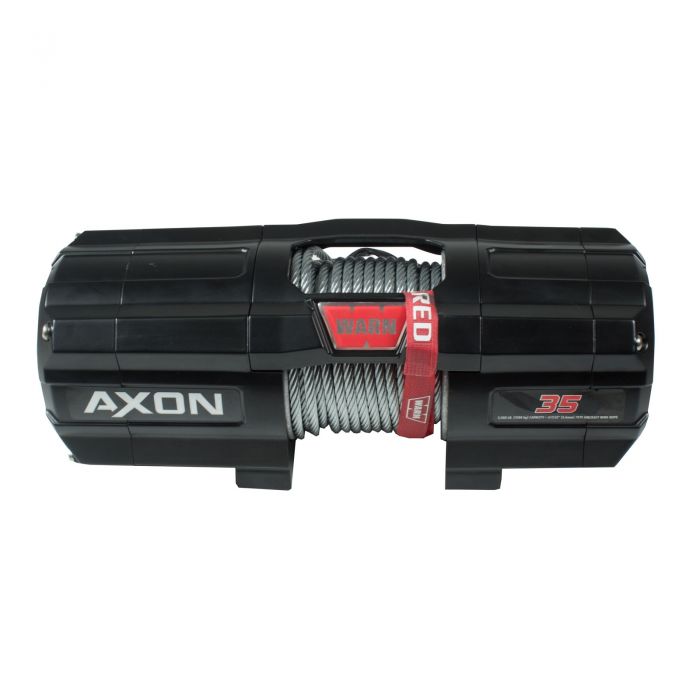 Axon 35 Wire Rope Winch winch only front