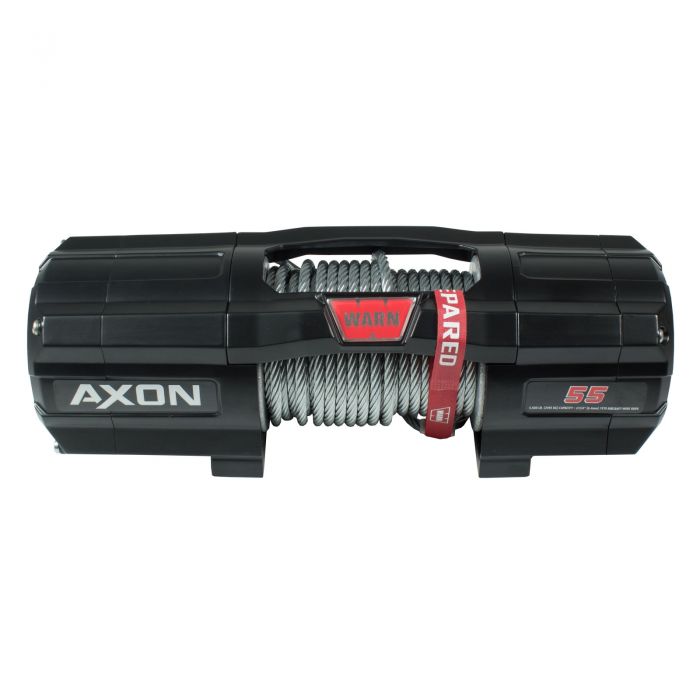 Axon 55 Wire Rope Winch front view winch only 