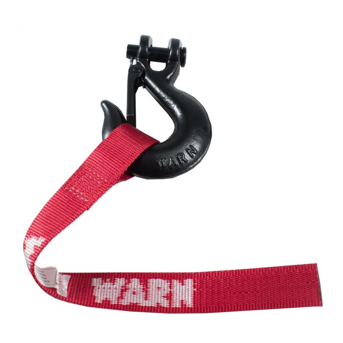 Axon 55 Wire Rope Winch hook and saver strap 
