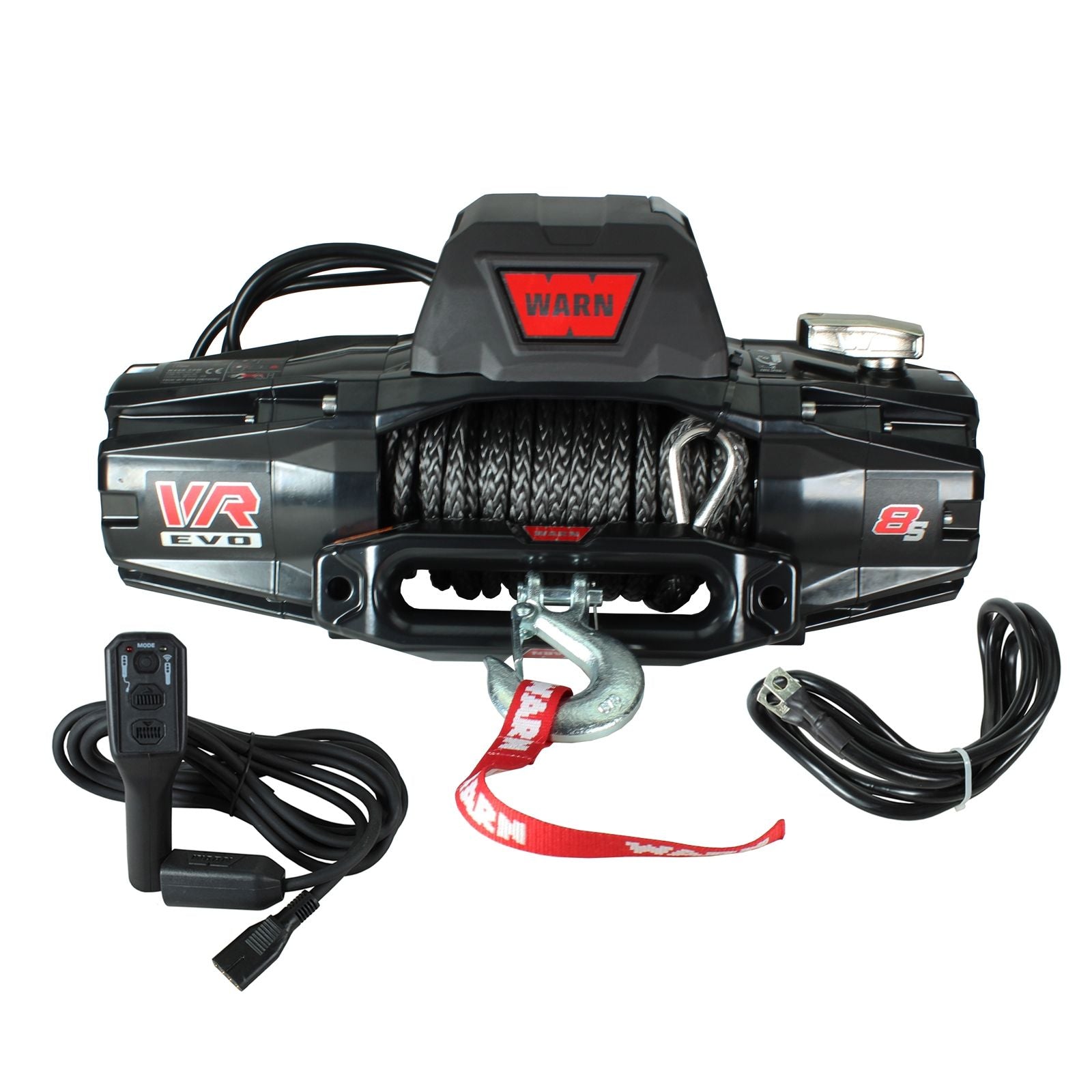 Warn VR Evo 8 12v Steel Rope Electric Winch with Wireless complete overview