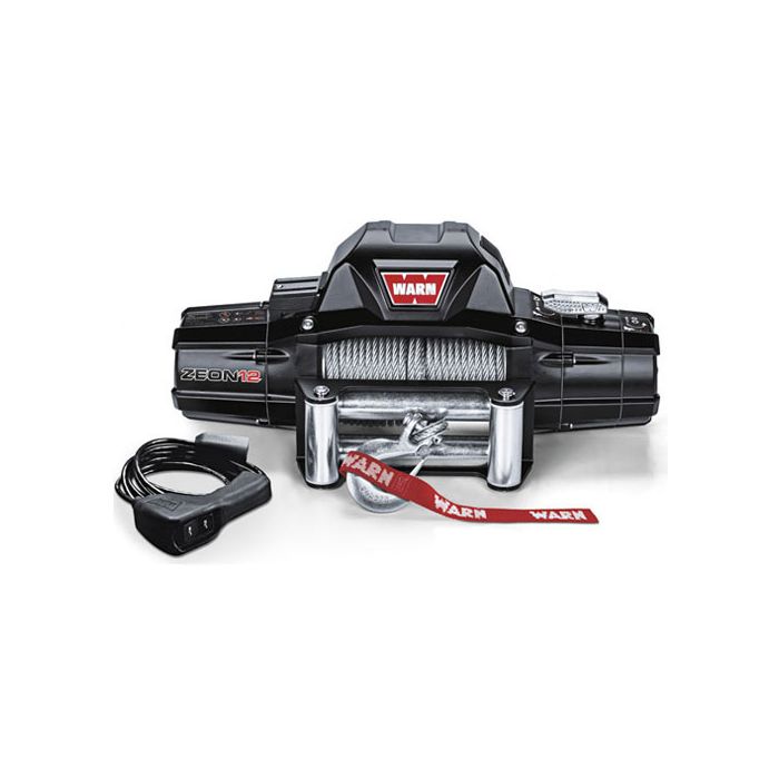 Warn Zeon 12 12v Electric Winch with Steel Rope